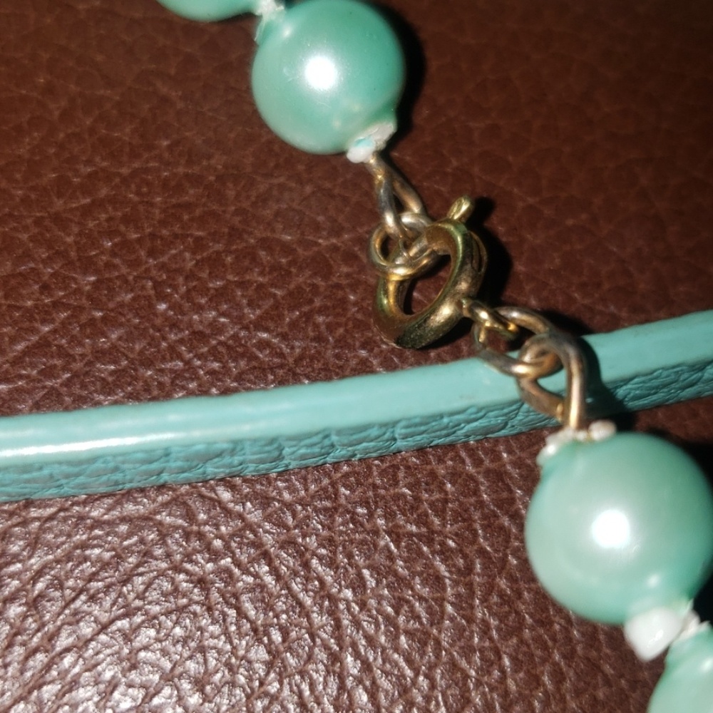 Vintage Blue Pearl Strand - Picture 4 of 5